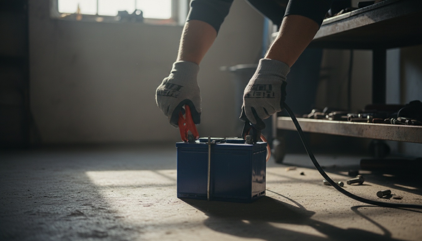 Hur laddar du bilbatteriet och hur lång tid tar laddningen?